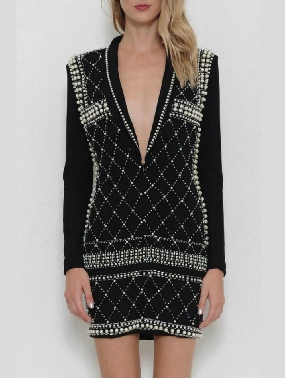 NWT L'atiste Pearl Tuxedo Dress